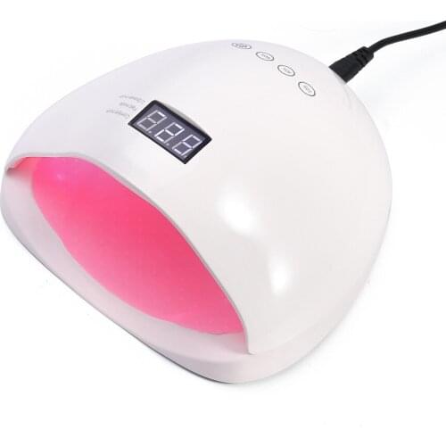 Whitening Red Light UV Lamp For Nails Phototherapy Nail Dryer 48W Cure ALL Nail Gels