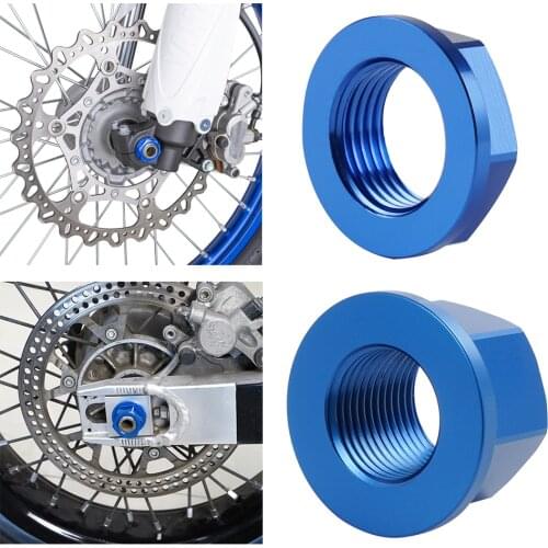 M18XP1.5 Front Rear Axle Shaft Lock Nut For DRZ400E 00-06 DRZ400S 00-17 DRZ400SM 05-19 DRZ DR-Z 400E 400S 400SM Motorcycle