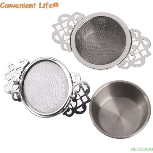 Tea Strainer Steel Fine Mesh Tea Infuser Filter for Brewing Steeping Tea Tools 1PCS Hot