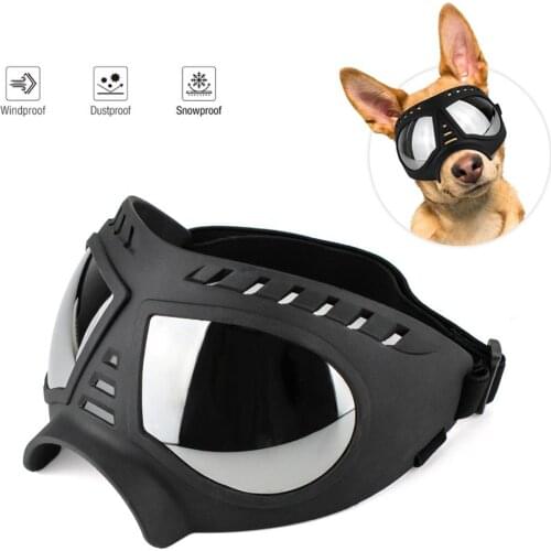 Cool Dog Sunglasses UV Protection Windproof Goggles Pet Eye Wear Medium Large Dog Swimming Skating Glasses Pet Accessories