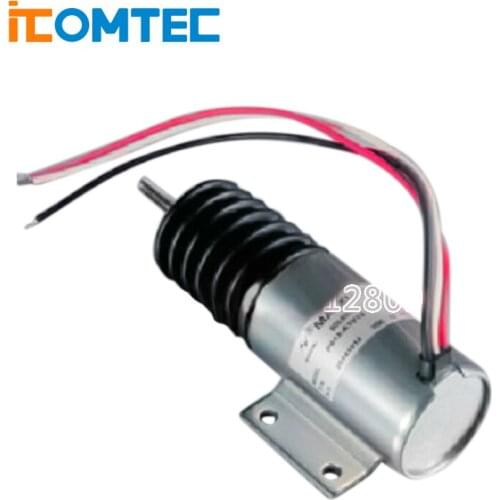 Pull Solenoid P613-A1V12 12 Volt for Engine Throttle Continuous Duty