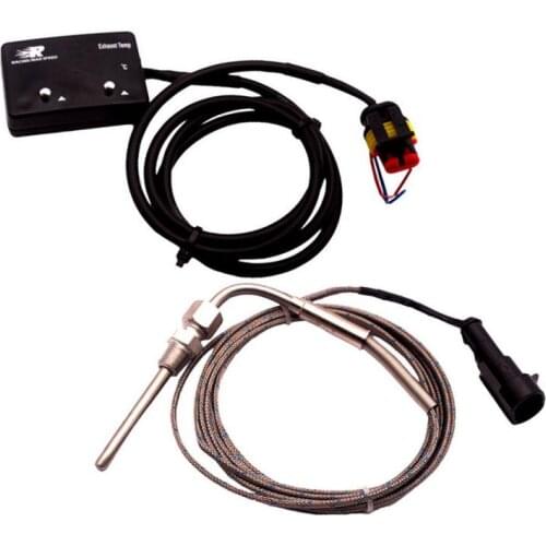 UNIVERSAL LED DIGITAL EXHAUST TEMP TEMPERATURE 0~1000C CAR BOAT GAUGE