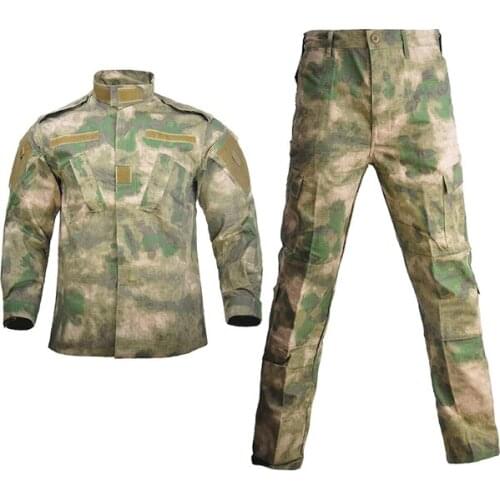 Tactical Army Military Cargo Pants And Shirt, Camouflage Waterproof Airsoft Painball BDU Uniform Combat US Men Clothing Set