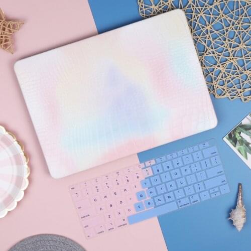 Plastic Hard Laptop Case with Keyboard Cover For MacBook Air 13 inch A2337 M1 A2179 A1932 A1466 Pro 13-inch 2020 A2338 A2289