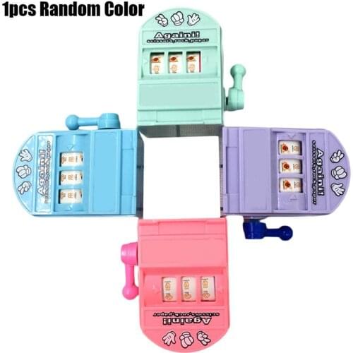 1PC Childrens Game Machine Kawaii Cute Mini Playing Toys color manual Gifts Mini Randomly guessing machineBirthday J6A3