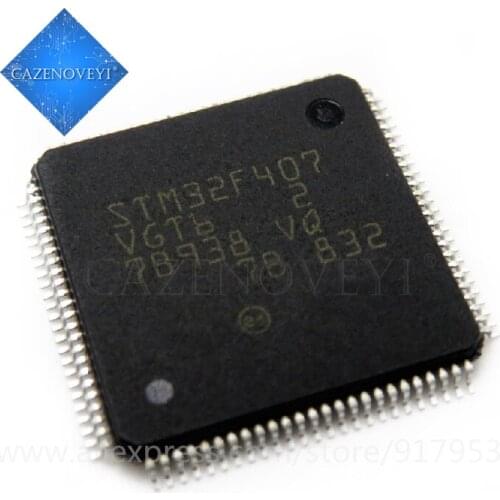 1pcs/lot STM32F407VGT6 32F407VGT6 STM32F407 TQFP-100 In Stock