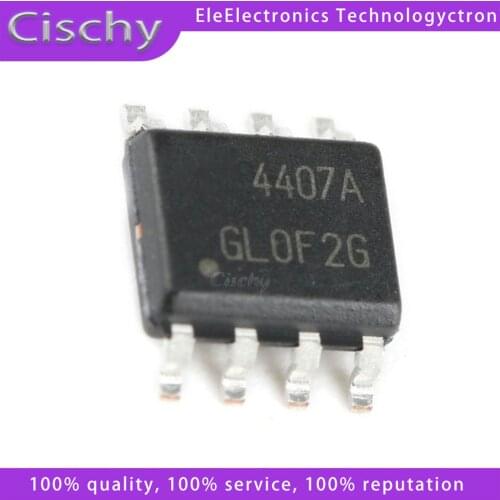10PCS AO4407 SOP8 AO4407A SOP AO4407AL SOP-8 new MOS FET transistor
