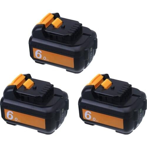 12V 6000mAh Li-ion For DEWALT DCB120 DCB127 DCB121 DCB120 DCB127 DCB121 DCB100 DCB101 DCB119 Battery