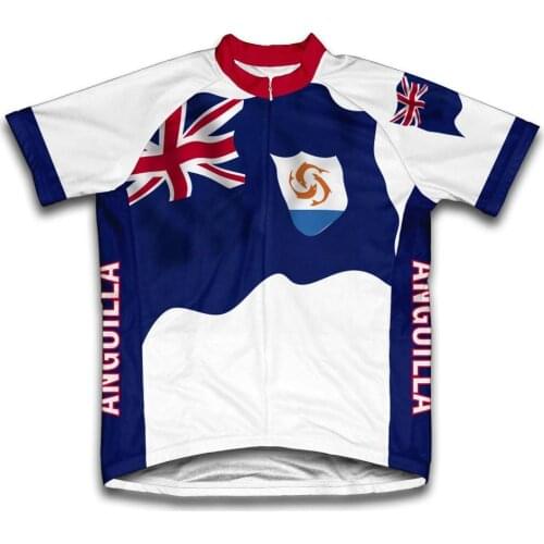 Anguilla Cycling Jersey Tops Summer Racing Cycling Clothing Ropa Ciclismo Short Sleeve mtb Bike Jersey Shirt Maillot Ciclismo