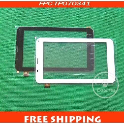 Free shipping 7" CUBE talk 7x external screen capacitive touch screen U51GT touch screen FPC-TP070341u51gt