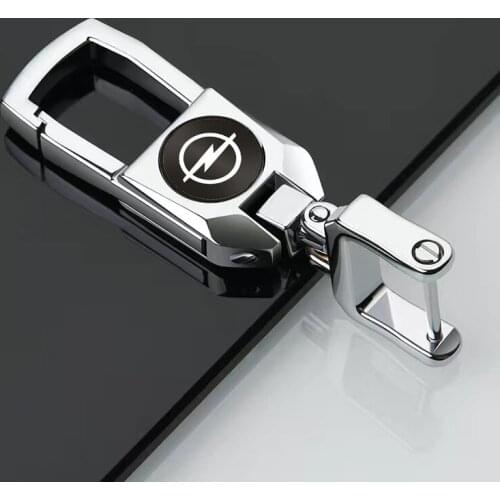 3D Zinc Alloy Metal Car Keychain Key Ring Chain For Opel Astra H Insignia Mokka Zafira Corsage Omega Vectra Gift Car Accessories