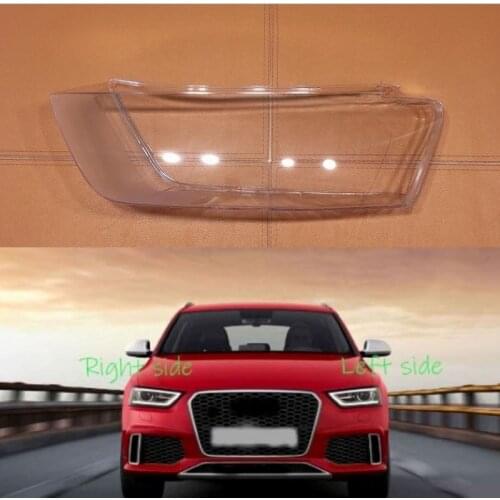 For Audi Q3 2010 2011 2012 2013 2014 2015 Car Headlight cover Headlamp Lens Auto Shell Cover