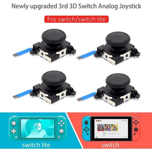 Replacement Joystick for Nintendo Switch Original 3D Joystick Analog Thumb Stick for Switch Lite Joycon Controller Repair Tool