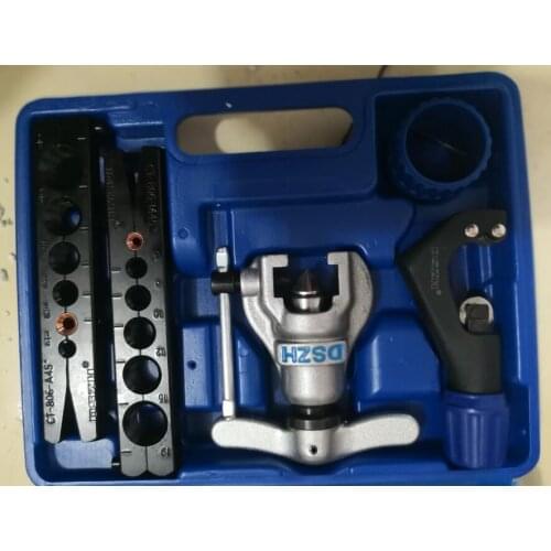 CT-808 metric and inch tube expander kit air conditioner copper pipe pipe reamer tube flaring tool 6-19mm 1/4-3/4 inch