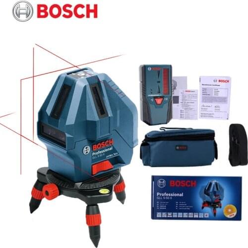 Bosch Laser Level 5 Line /3 Line Infrared Laser Marker GLL5-50X/GLL3-15X Self-Leveling Vertical and Horizontal Line Spirit level