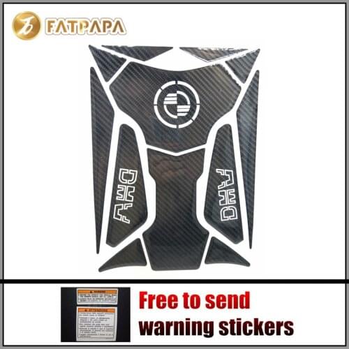 Motorcycle 3D Carbon Fiber Fuel Tank Sticker Applique for BMW R1200GS ADV K1600R K1300R F800GS R NINE T F650GS F800R F800GT