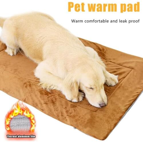 Pet Mat Soft Flannel Comfortable Warm Dog Bed Kennel Puppy Cushion Blanket S-XL