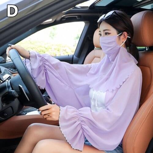 New Womens Sun Protection Sleeve Print Flower Chiffon Sunscreen Riding Arm Shade Shawl Scarf Outdoor Cycling Driving Sleeve