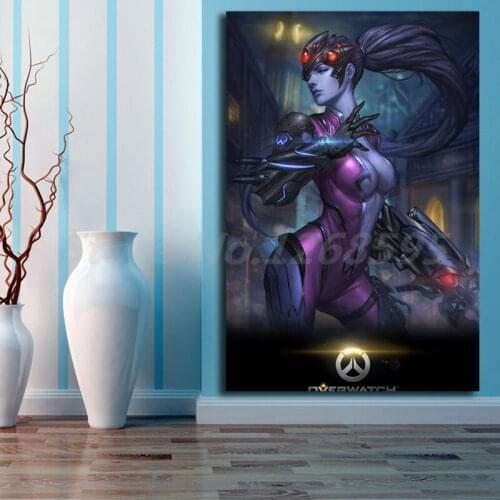 Overwatchs HD Wallpaper Canvas Painting Print For Living Room Home Decor Modern Wall Art Oil Painting Poster Artwork