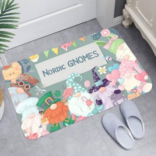 Easter Welcome Door Mat Household Carpet Decoration Carpet Living Room Carpet Indoor Outdoor Bathroom Kitchen Floor Mat Doormats