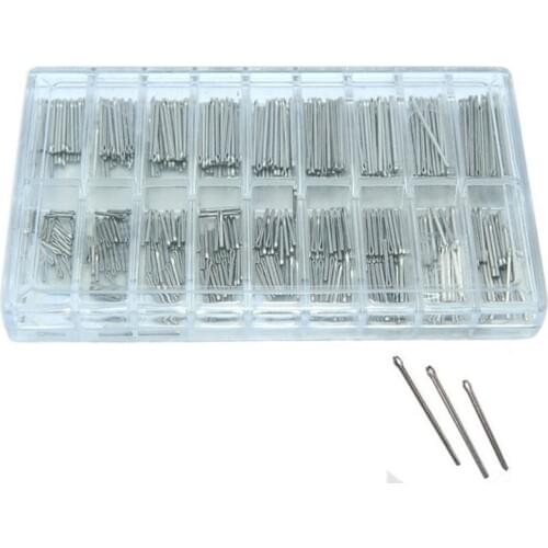 Professional 360Pcs 6-23mm Watch Band Stainless Steel Link Pins Cotter for Watchmaker