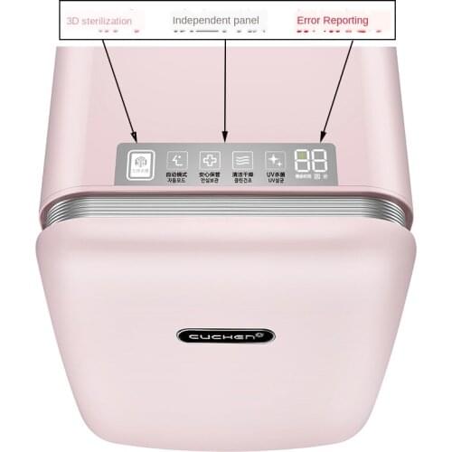 Baby Feeding Bottle Sterilizer Baby UV Disinfection Cabinet with Drying Tableware Sterilizing Pan