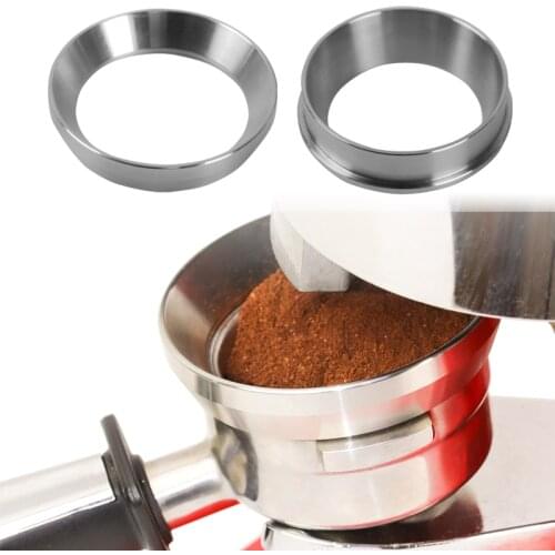 Intelligent Stainless Steel Dosing Ring, Professional Espresso Coffee Dosing Ring Coffee Machine Accessories 58MM Coffee Tamper