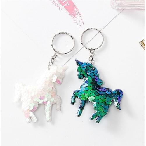1pcs Unicorn Key Ring Plush Backpack Cute Cartoon Animal Mini Baby Toy School Bag Kids Outdoor Travel Pack Bag Student