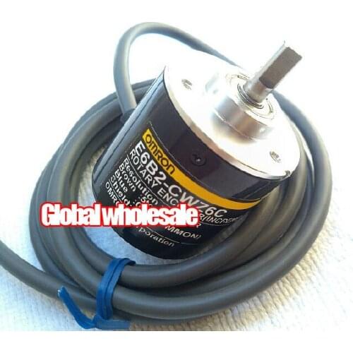 1pcs E6B2-CWZ6C 500P/R encoder for Omron / photoelectric AB 2 phase encoder / 500 line incremental rotary encoder