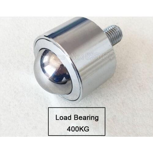 1PCS Precision straight universal ball cattle eye ball/ casters/wheel,universal ball bearing/M20 screw load bearing 400KG JF1495