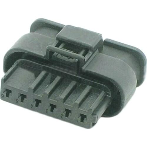 2/5/10/20/50/100sets 6pin HIRSCHMANN car connector accelerator pedal plug waterproof cable connector 872-861-501