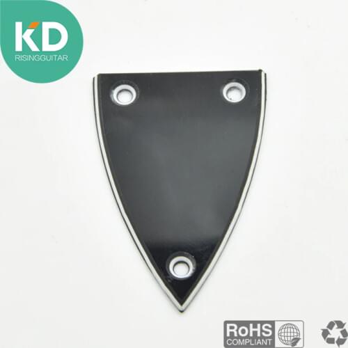 2 pc plastic Trust rod cover 3 ply BWB for Acoustic guitar electric guitar and bass guitar Free shipping triangle shape