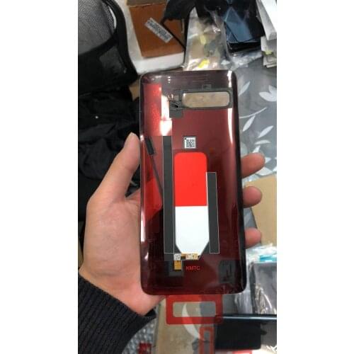 6.59" original For Asus ROG Phone 3 ZS661KS I003D battery cover back rear frame housing with camera lens