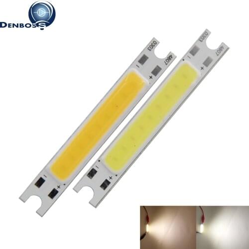 Big promotion 48mm 7mm 3W DC 9V LED COB Strip Bulb Lamp Flip chip High lumen Light Source Module COB for Wall Lamp
