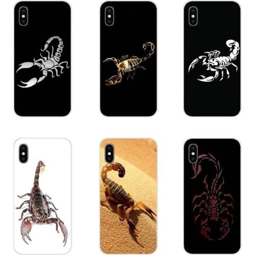 For Xiaomi Mi4 Mi5 Mi5S Mi6 Mi A1 A2 A3 5X 6X 8 CC 9 T Lite SE Pro Animal Crab Scorpion Accessories Phone Shell Covers