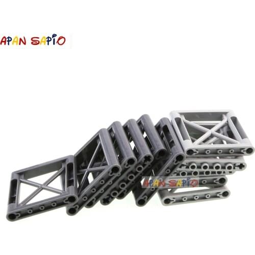 50pcs DIY Building Blocks Support Frame Bricks 6x6 Dots Educational Plastic Compatible Brands Kids Gifts Toys for Children 64448