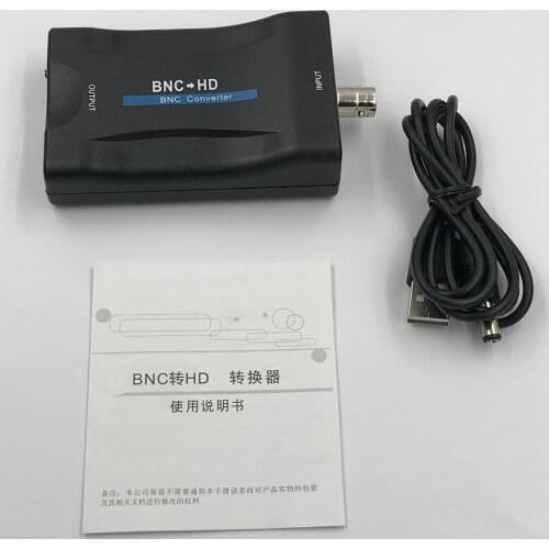 BNC to HDTV Converter Support HDTV 1080P Transfer BNC Signal to HDMI-Compatible For VCD DVD XBox PS PSP