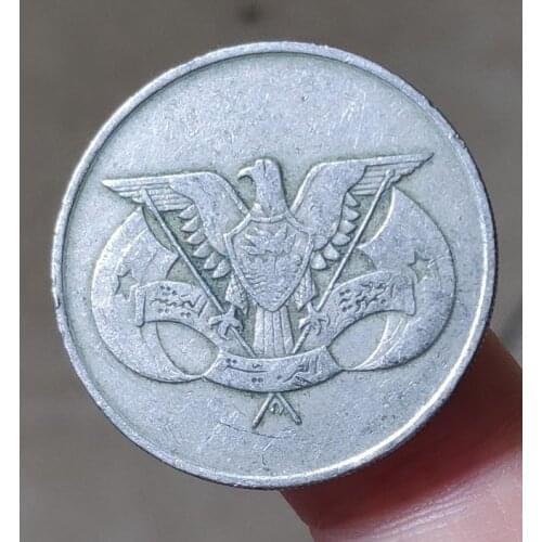 28mm Yemen ,100% Real Genuine Comemorative Coin,Original Collection