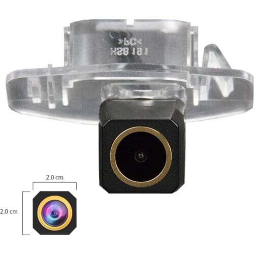 HD 1280x720p 18mm Golden Car Reverse Rear View Backup Camera for Honda Accord Civic EK EK9 FD FD2 City Odyssey