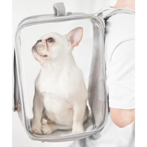 Pet Cat Carrier Backpack Breathable Cat Travel Outdoor Shoulder Bag For Small Dogs Cats Portable Packaging Carrying Pet Supplies