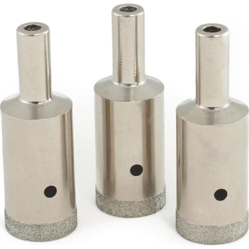 8-20 mm Diamond Gemstone Drill Bits for Jewelry Super-Thin Rim Pack of 3Pcs ILOVETOOL
