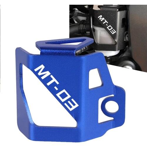 Motorcycle Rear Brake Fluid Reservoir Cap Cover Guard Protector For YAMAHA MT03 MT 03 MT-03 2015 2016 2017 2018 2019 2020 2021