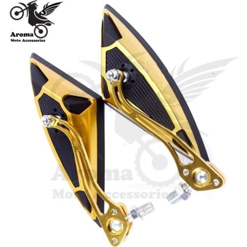 Golden motorcycle rearview mirror for KTM motocross rear view mirror ATV Off-road moto side mirror dirt pit bike accessories hot