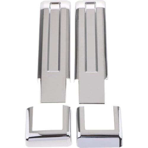 1 Set Car Styling Back Trunk Rear Dress-Up Door Hinge Covers Trim Accessories For Jeep Wrangler JK 07-17