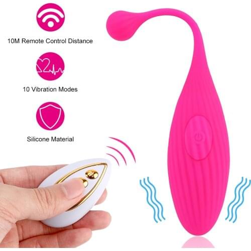 Vaginal Tighten Exercise 10 Speeds Sex Toys for Women Anal Clitoris Stimulation G Spot Massager Wireless Remote Vibrator Egg