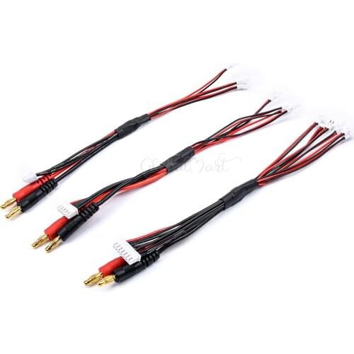 1S Lipo Battery PH2.0 51005 Power Charging Cable Wire 4mm Plug for Gaoneng BetaFPV RC FPV Drone IMAX B6 B6AC Charger