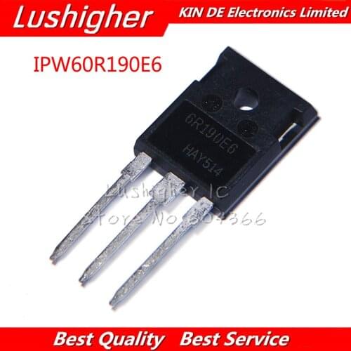 5PCS 6R190E6 TO247 IPW60R190E6 TO-247