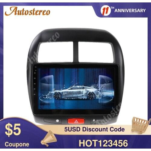Android 9.0 64GB Car Radio Multimedia Player For MITSUBISHI ASX 2010-2018 Car GPS Navigation Player Radio Recorder ISP Carplay