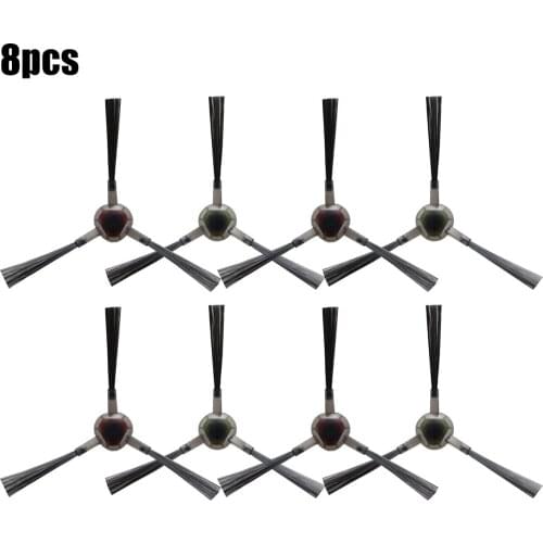 8pcs Side Brushes For Yeedi K650 Robot Vacuum Cleaner Robot Vacuum Part Household Cleaning Tool Sweeper Cleaning Replacement