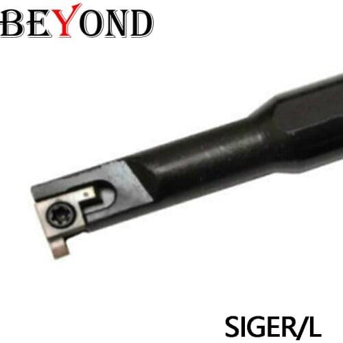 BEYOND Grooving Tool Holder SIGER SIGER0606A-EH SIGER0808A-EH SIGER1010B-EH SIGER1210B-EH External Lathe Cutter Boring Bar